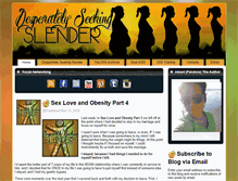 Tablet Screenshot of desperatelyseekingslender.com